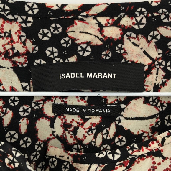 Isabel Marant Abstract Pattern Blouse - Picture 5 of 9